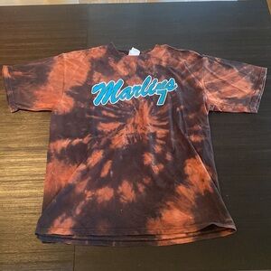 CSA Women’s Marlins One Size Graphic Tye Dye Tee